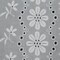 1 Yard White Bordered Embroidered Cotton Eyelet Fabric 56 inch Width